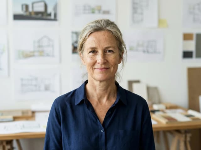 Professional AI-generated headshot example 41